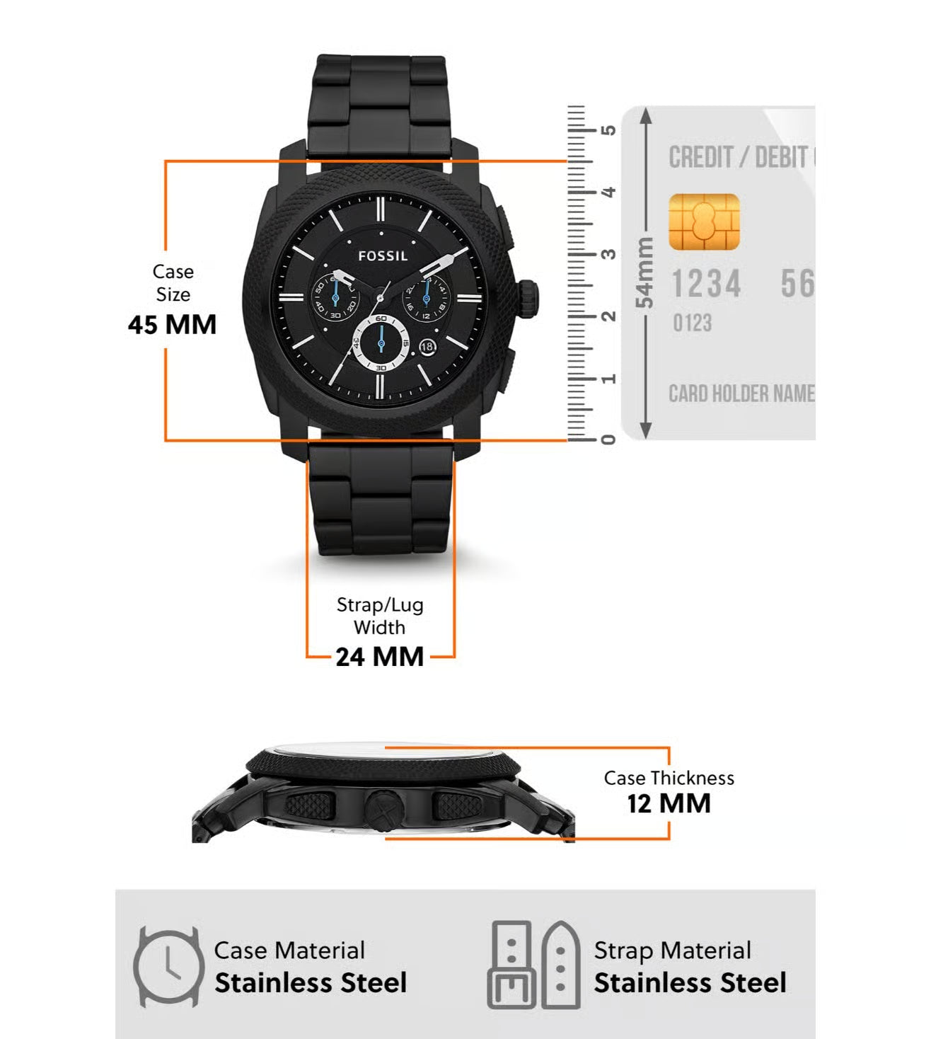 FOSSIL FS4552