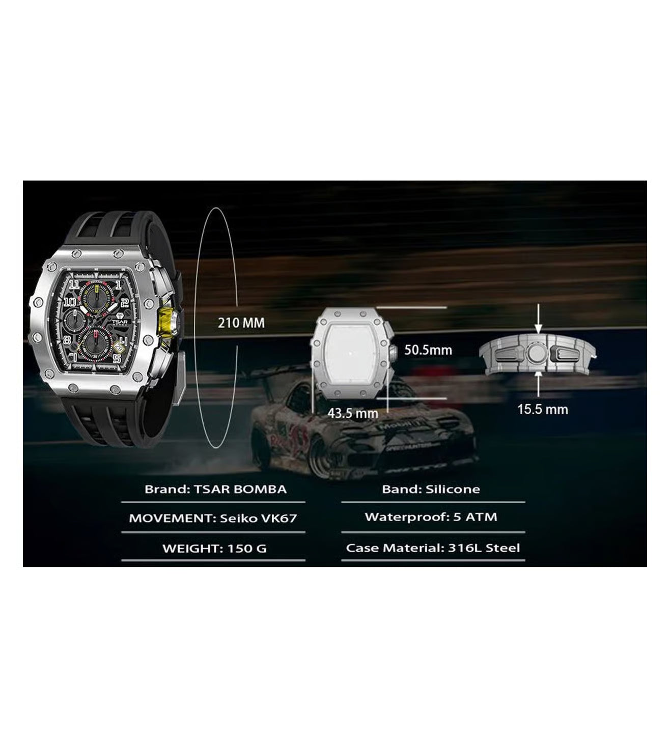 TSAR BOMBA TB8204Q-13