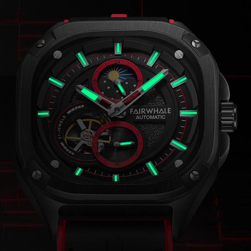 Mark Fairwhale FW-6490-R1 Black Men's Watch