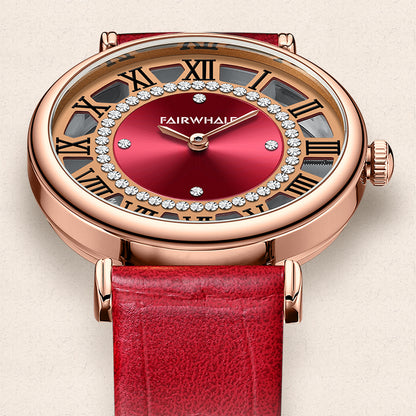 Mark Fairwhale FW-3580-L1 Red Women's Quartz Watch