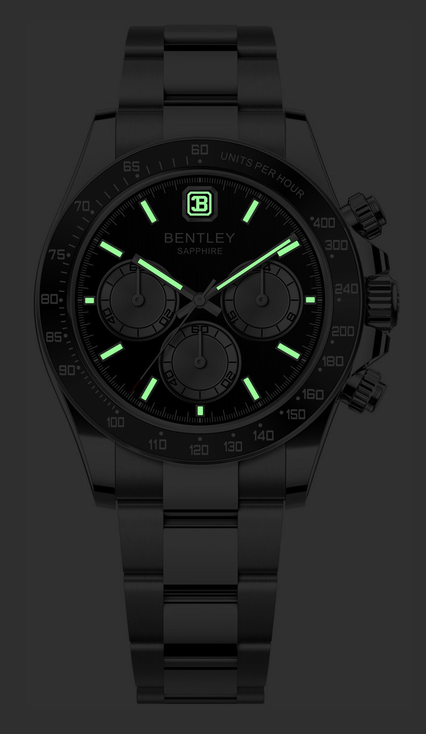 Bentley BL-21-50 Black Men's Chronograph Watch