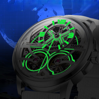 Mark Fairwhale FW-6025-R2 Men's Skeleton Automatic Watch