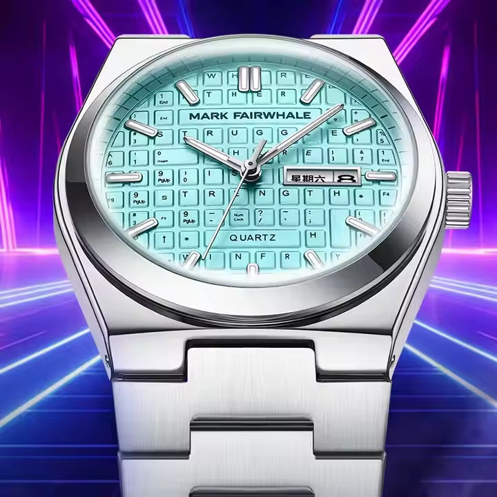 Mark Fairwhale FW-5012-S3 Blue Men's Quartz Watch