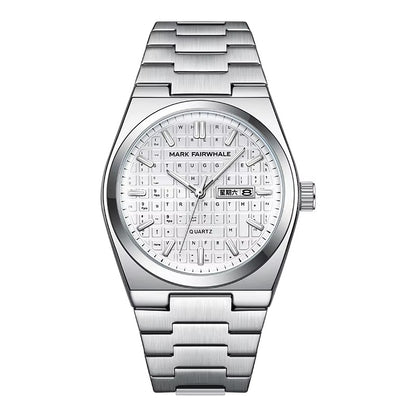 Mark Fairwhale FW-5012-S2 White Men's Quartz Watch