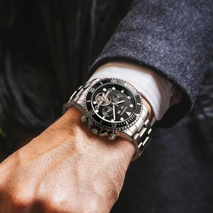 Mark Fairwhale FW-6010-1 Black Men's Automatic Watch