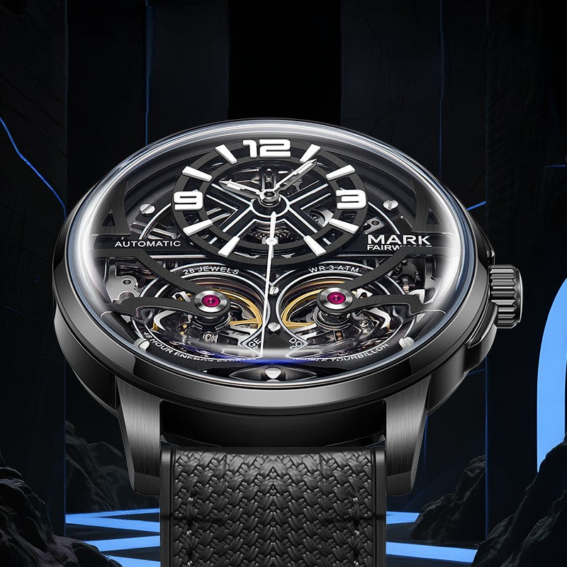 Mark Fairwhale FW-6025-R1 Men's Skeleton Automatic Watch
