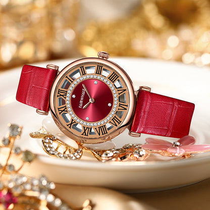 Mark Fairwhale FW-3580-L1 Red Women's Quartz Watch