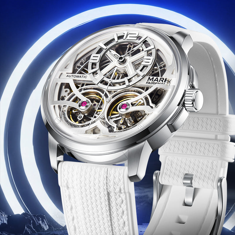 Mark Fairwhale FW-6025-R2 Men's Skeleton Automatic Watch