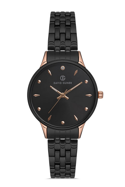 David Guner DG-8135LA-R2 Women's Black Watch