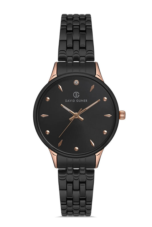 David Guner DG-8135LA-R2 Women's Black Watch