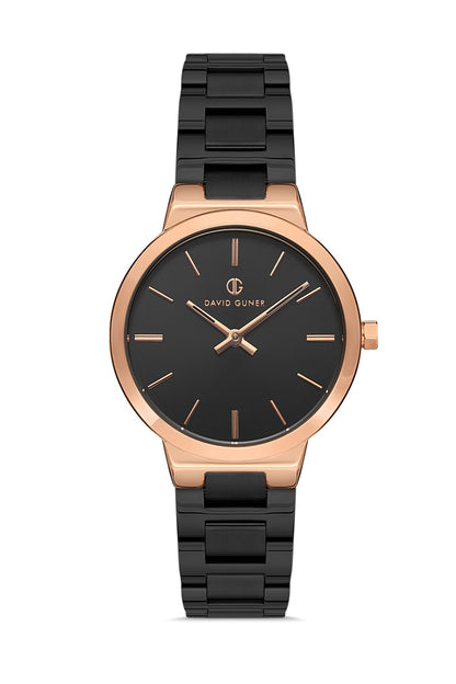 David Guner DG-8324LA-R2 Women's Black Watch
