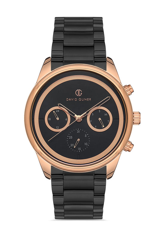 David Guner DG-8325GA-R2 Men's Black Watch