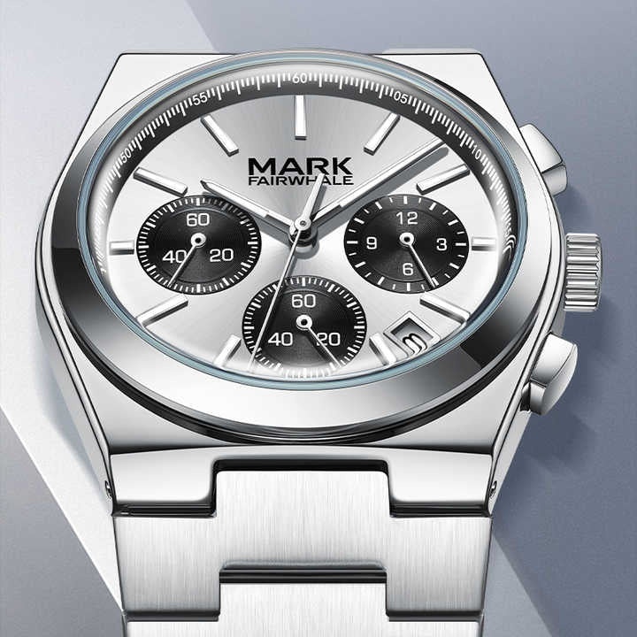 Mark Fairwhale FW-5017-S1 Silver Men's Quartz Watch