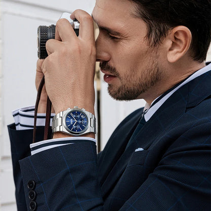 Mark Fairwhale FW-5170-S2 Blue Men's Quartz Watch