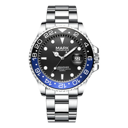 Mark Fairwhale FW-5140-S2 Black Men's Quartz Watch