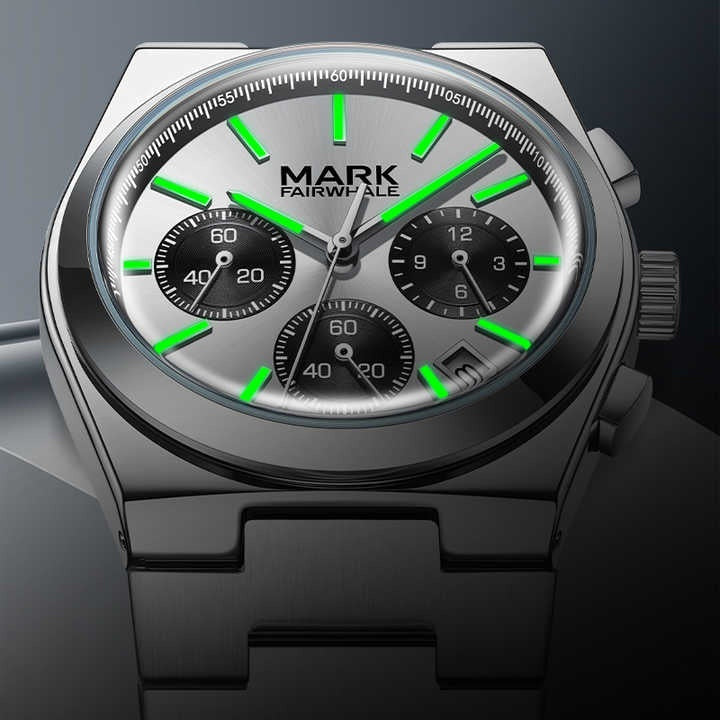 Mark Fairwhale FW-5017-S1 Silver Men's Quartz Watch