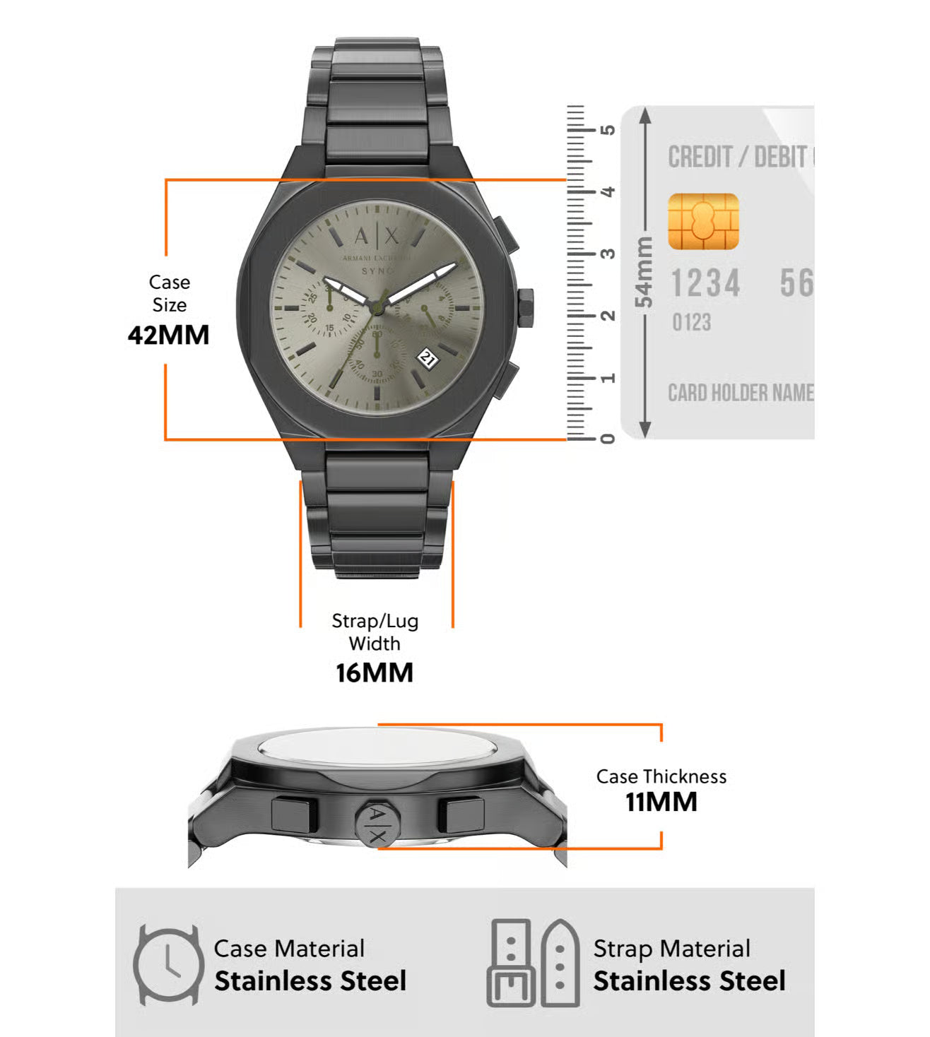 ARMANI EXCHANGE AX4296I
