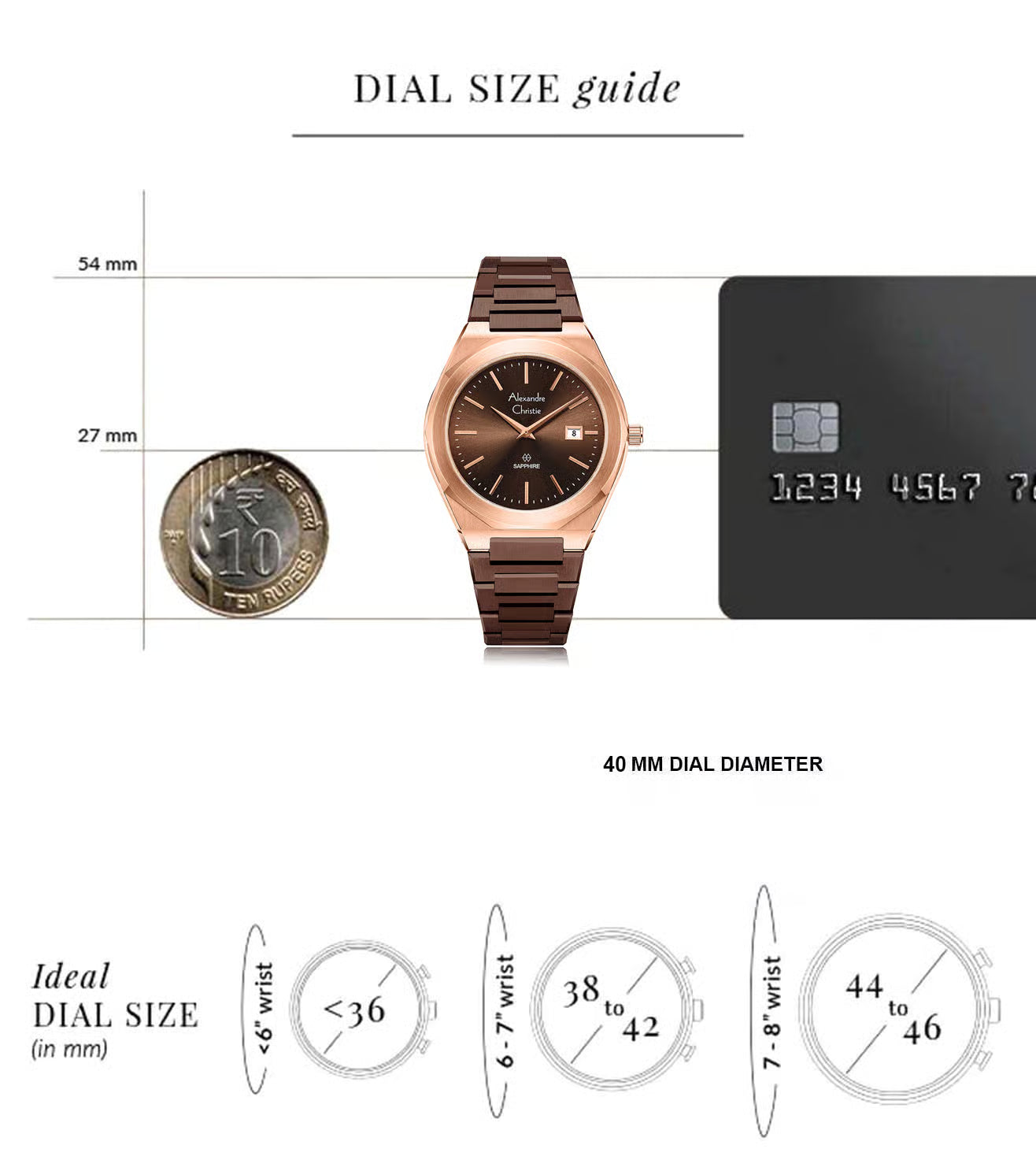 ALEXANDRE CHRISTIE 8710MDBROBOSG