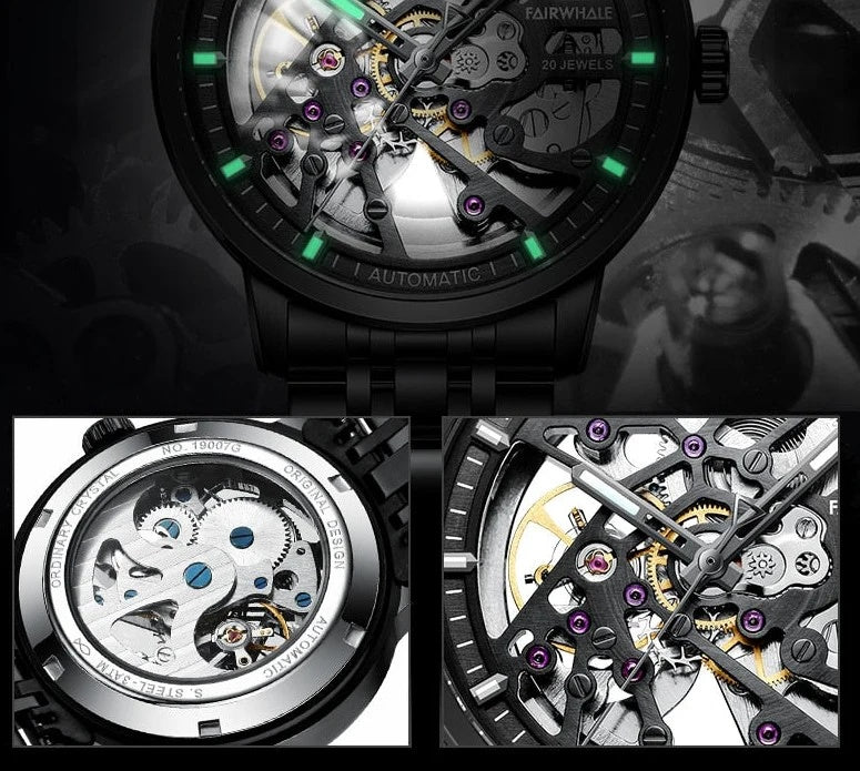 Mark Fairwhale FW-6040-1 Black Men's Automatic Watch