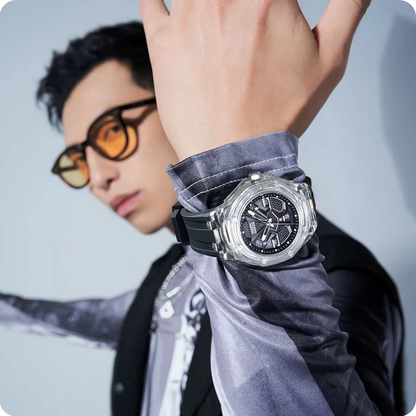 Mark Fairwhale FW-6550-R2 Black Men's Automatic Watch