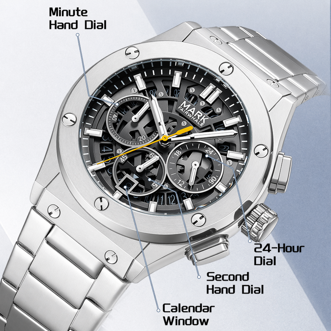 Mark Fairwhale FW-5037-S1 Men's Quartz Watch