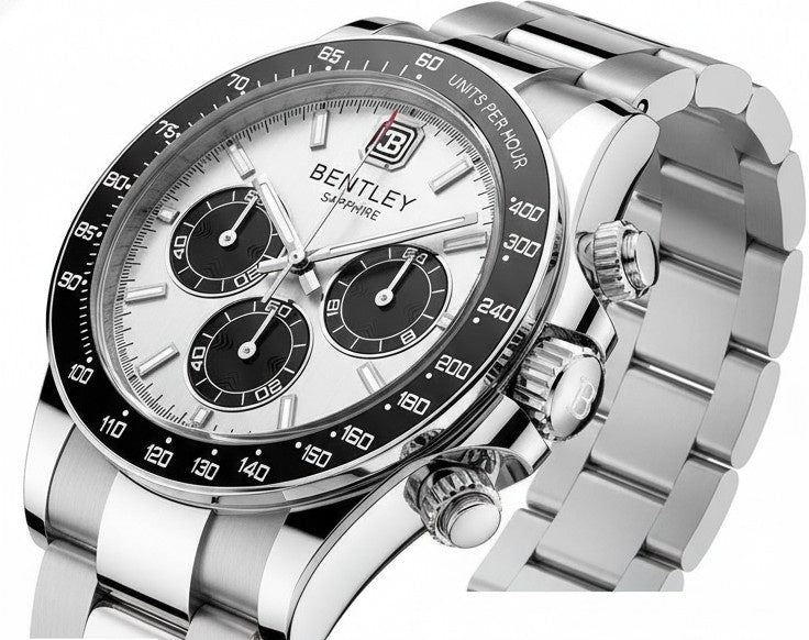 Bentley BL-21-67 Silver Men's Chronograph Watch