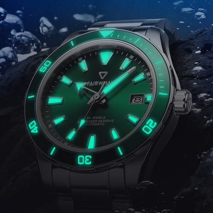 Mark Fairwhale FW-6080-1 Green Men's Automatic Watch