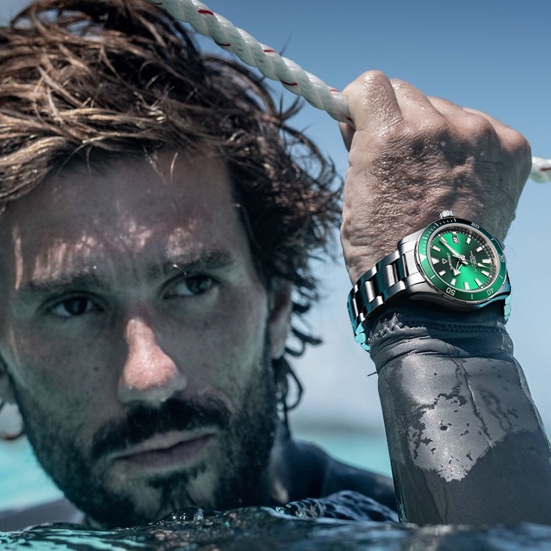 Mark Fairwhale FW-6080-1 Green Men's Automatic Watch