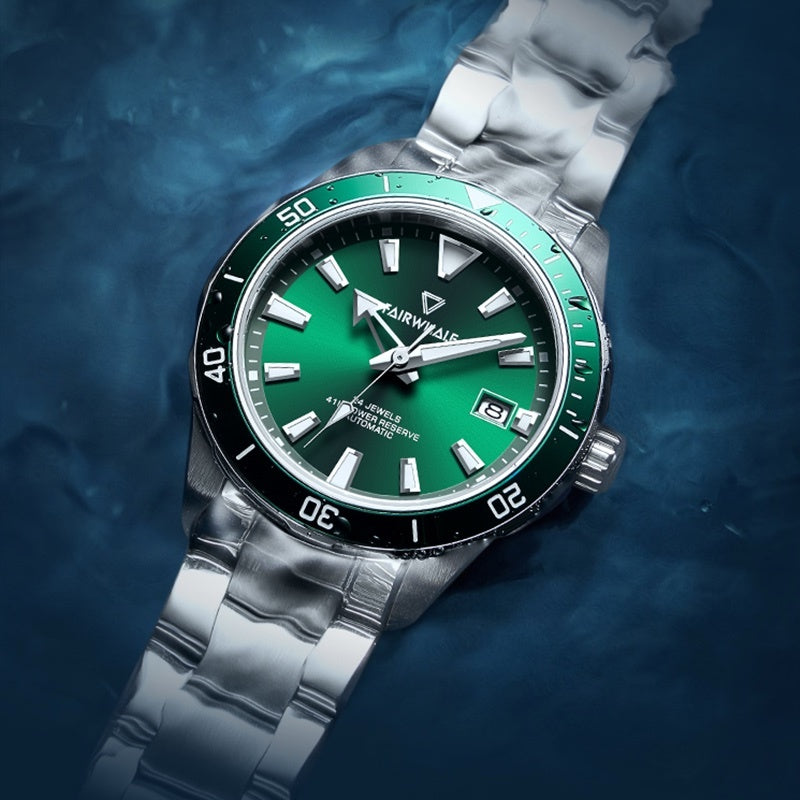 Mark Fairwhale FW-6080-1 Green Men's Automatic Watch
