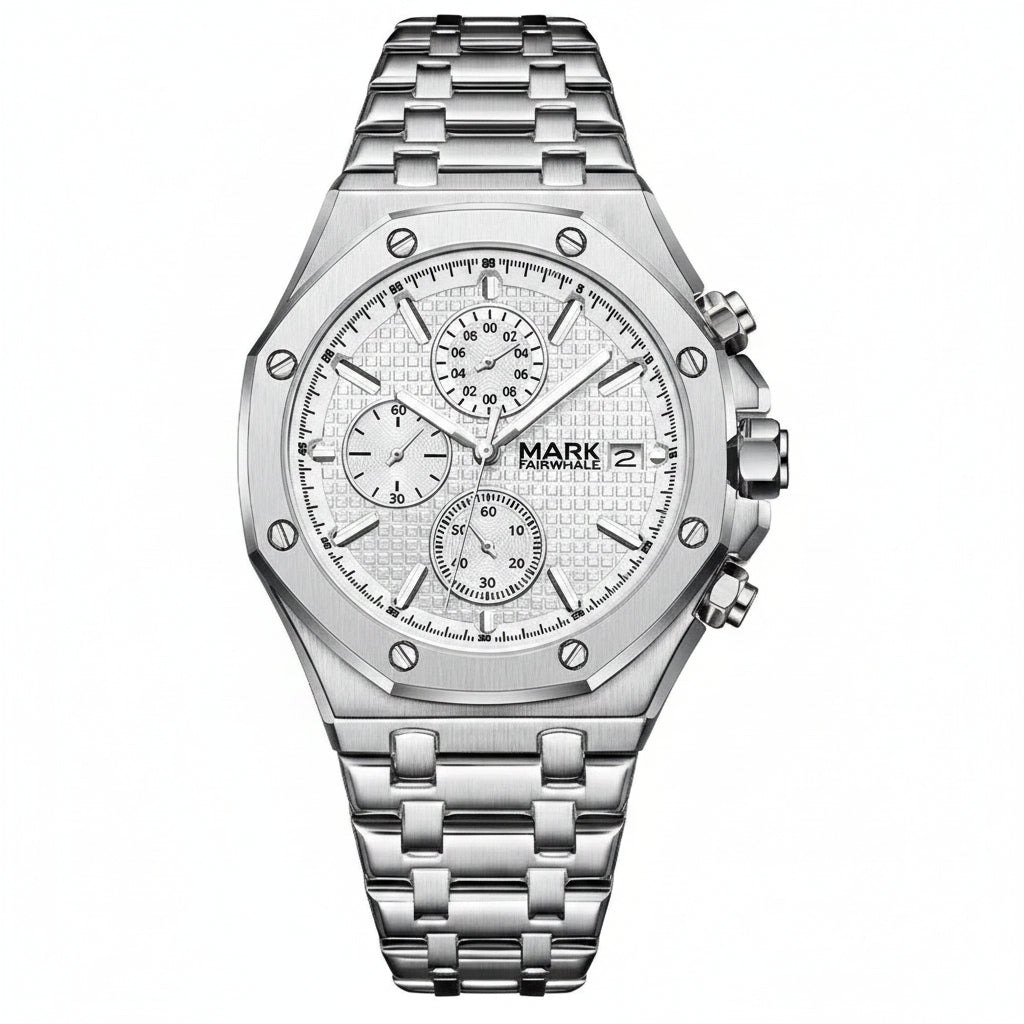Mark Fairwhale FW-5860-S3 Silver Men's Quartz Watch