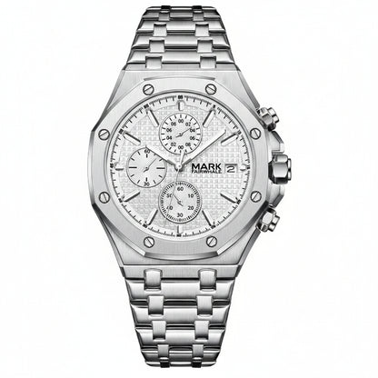 Mark Fairwhale FW-5860-S3 Silver Men's Quartz Watch