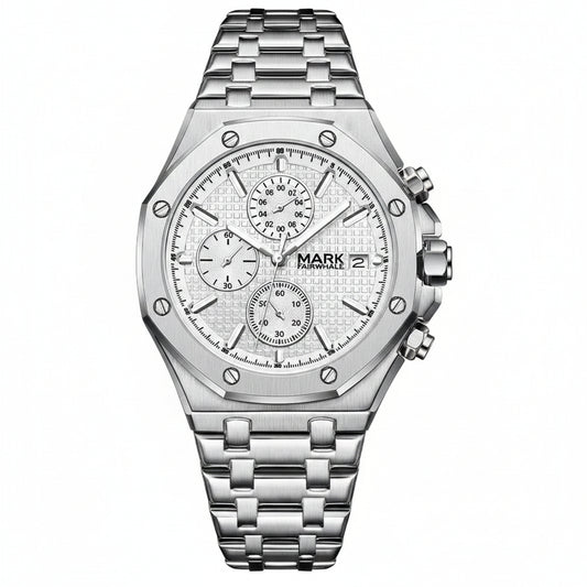 Mark Fairwhale FW-5860-S3 Silver Men's Quartz Watch