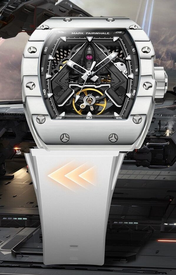 Mark Fairwhale FW-6004-R1 White Men's Watch