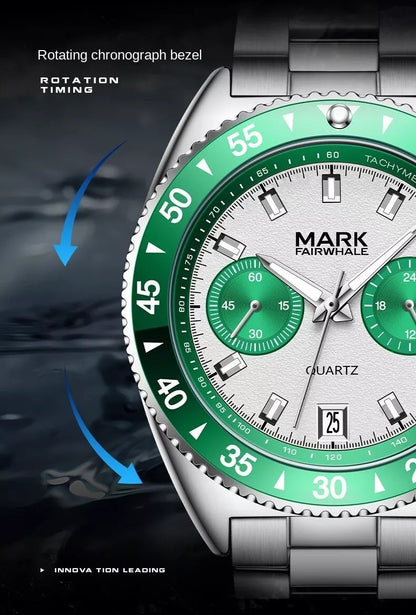 Mark Fairwhale FW-5910-S3 Silver Men's Quartz Watch