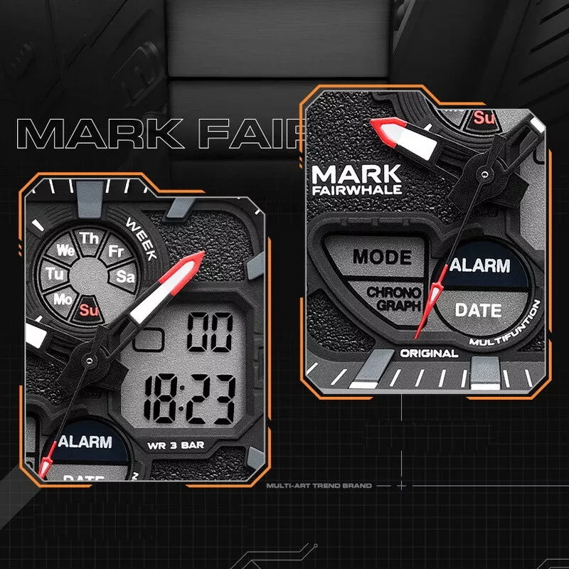 Mark Fairwhale FW-4420-S1 Black Men's Quartz Watch
