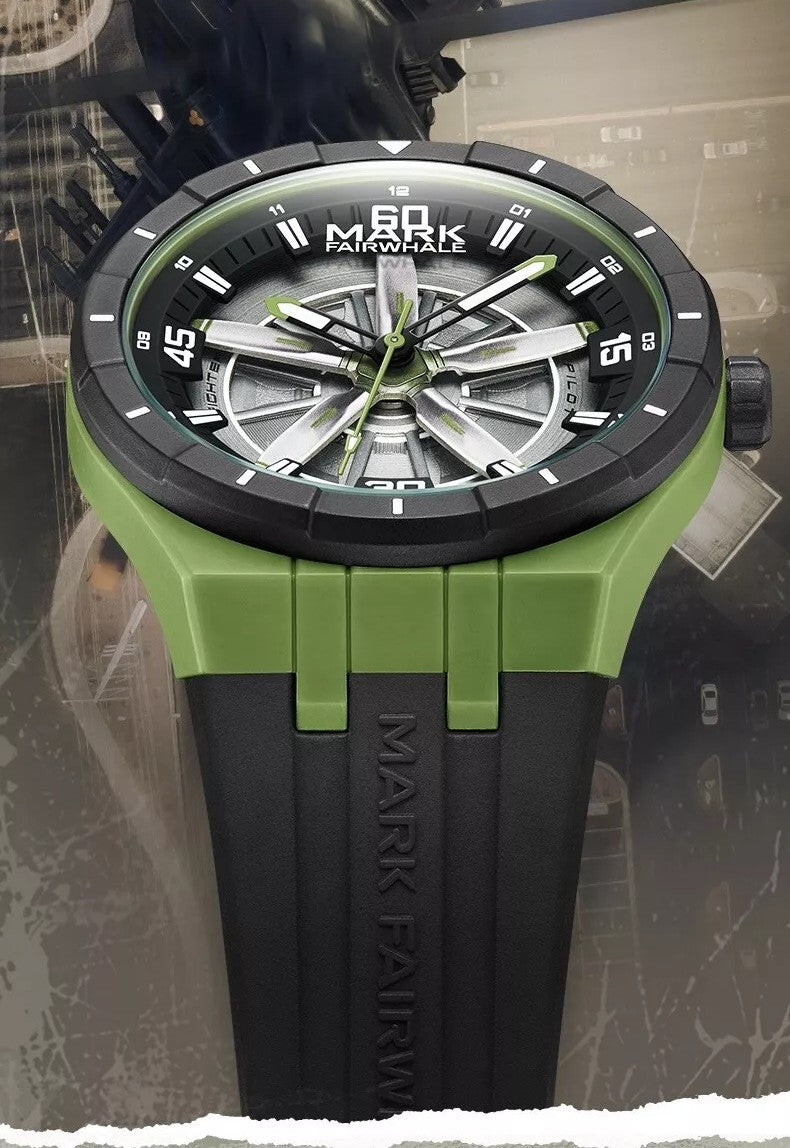 Mark Fairwhale FW-5050-R2 Black Men's Quartz Watch