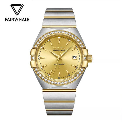 Mark Fairwhale FW-6830-S1 Gold Men's Automatic Watch
