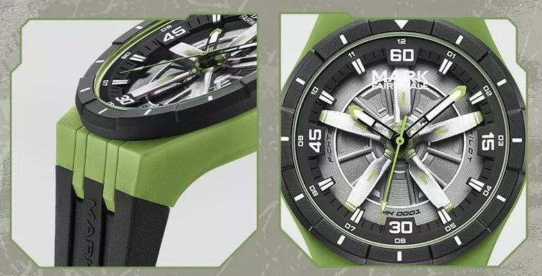 Mark Fairwhale FW-5050-R2 Black Men's Quartz Watch