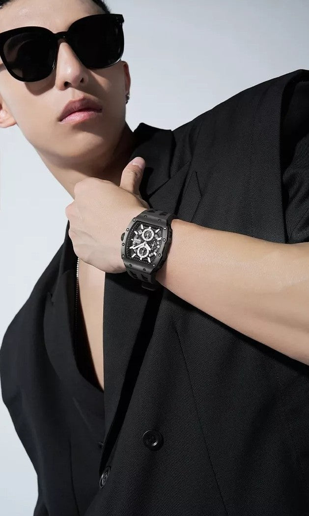 Mark Fairwhale FW-5960-R2 Black Men's Quartz Watch