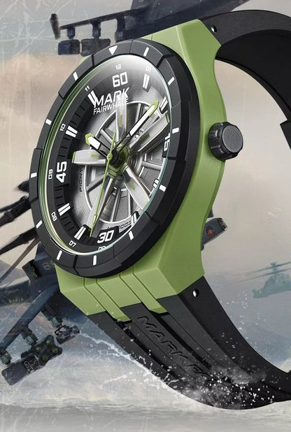 Mark Fairwhale FW-5050-R2 Black Men's Quartz Watch