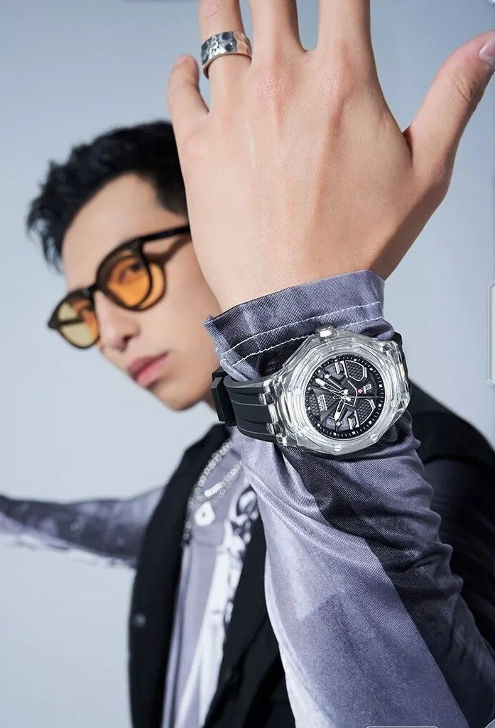 Mark Fairwhale FW-5920-R1 Black Quartz Watch