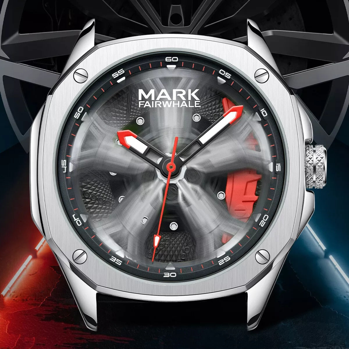Mark Fairwhale FW-5060-R2 Black Men's Quartz Watch