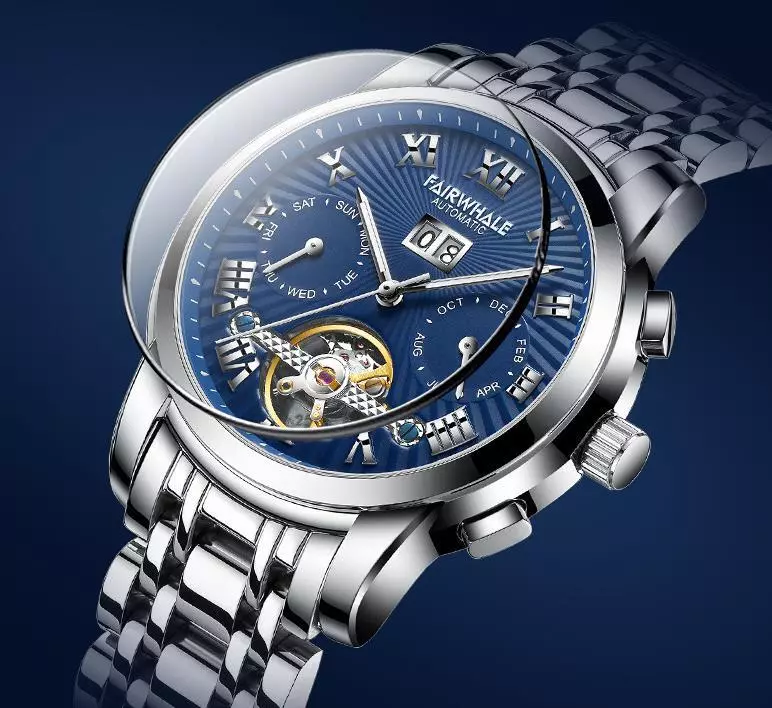 Mark Fairwhale FW-6060-1 Blue Men's Automatic Watch