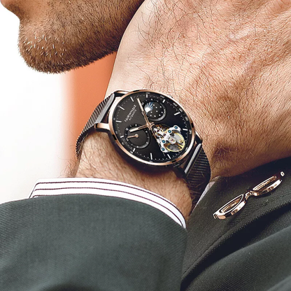 Mark Fairwhale FW-6060-2 Black Men's Automatic Watch