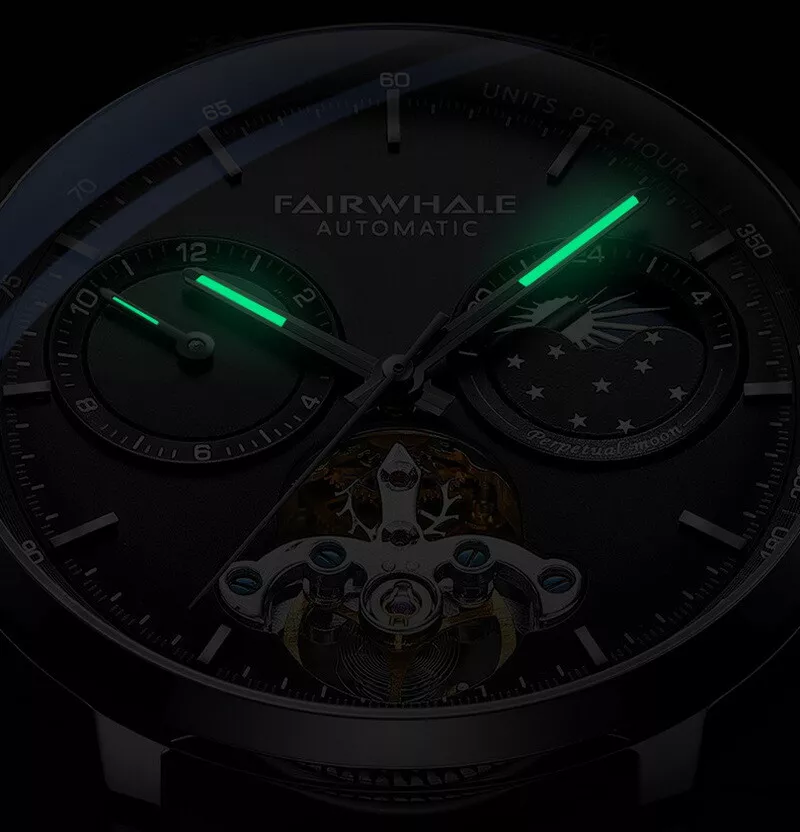 Mark Fairwhale FW-6060-2 Black Men's Automatic Watch