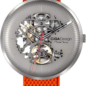 Ciga Designs M031-TITI-W15RE Round Leather - Labdhi Watches